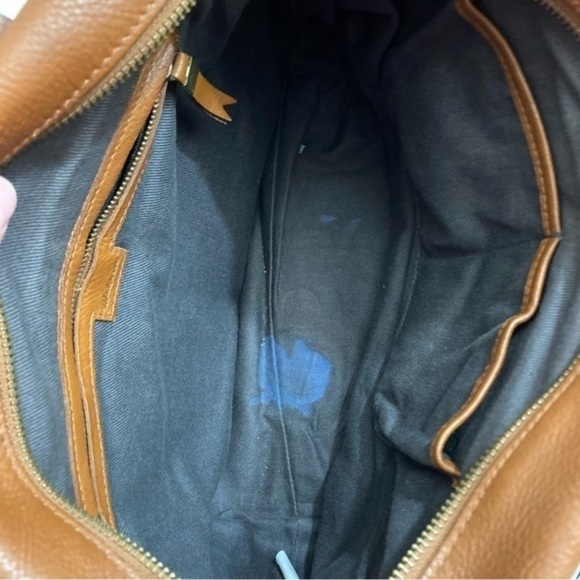 Madewell weathered brown leather tote bag - Picture 8 of 14